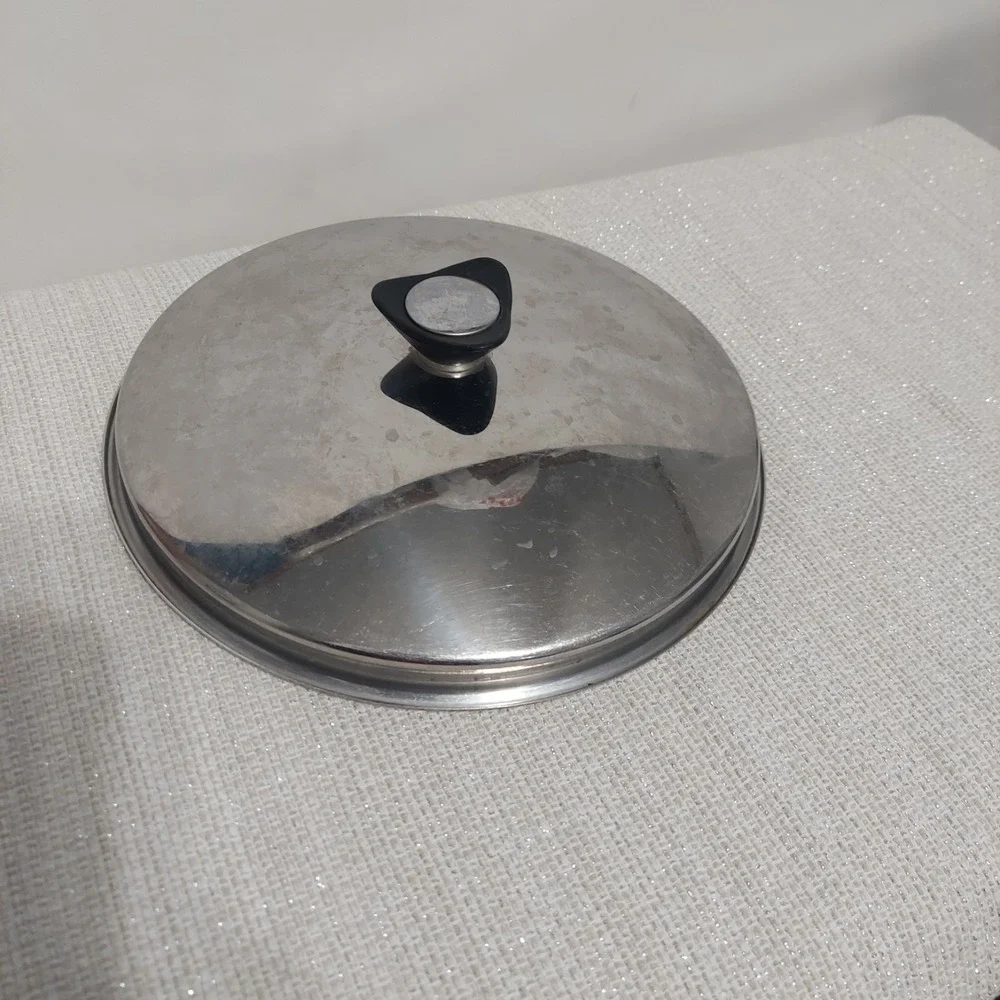 Vintage Regal Ware Stainless Steel Lid 9.5